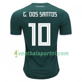 Mexico G.Dos Santos 10 Thuis Shirt WK voetbal 2018